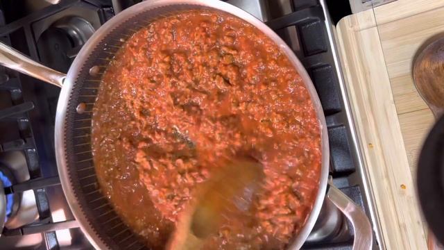 Rotini pasta ỉn spaghetti sauce | simple and easy recipe