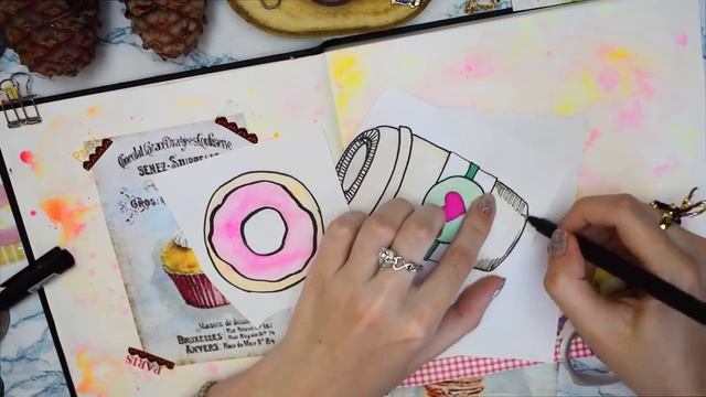 DIY ОЧЕНЬ УЮТНЫЕ РАЗВОРОТЫ ДЛЯ ЛИЧНОГО ДНЕВНИКА идеи для лд на лето