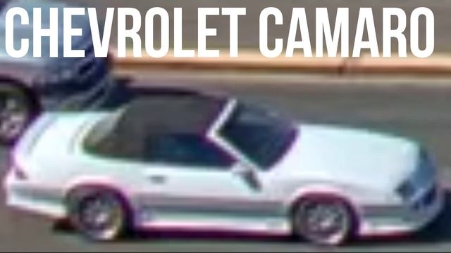 CHEVROLET CAMARO 1989