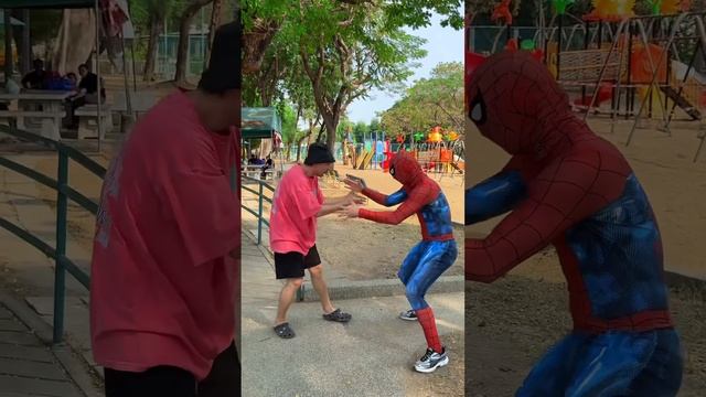 Spiderman helps everyone#tiktok #shorts