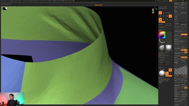 How to export from Marvelous Designer to Zbrush (No Need for Manual Retopology) (720p)