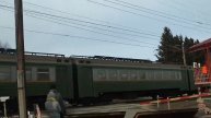 ЭТ2ЗМ-003 на переезде между 47км и Грузино
