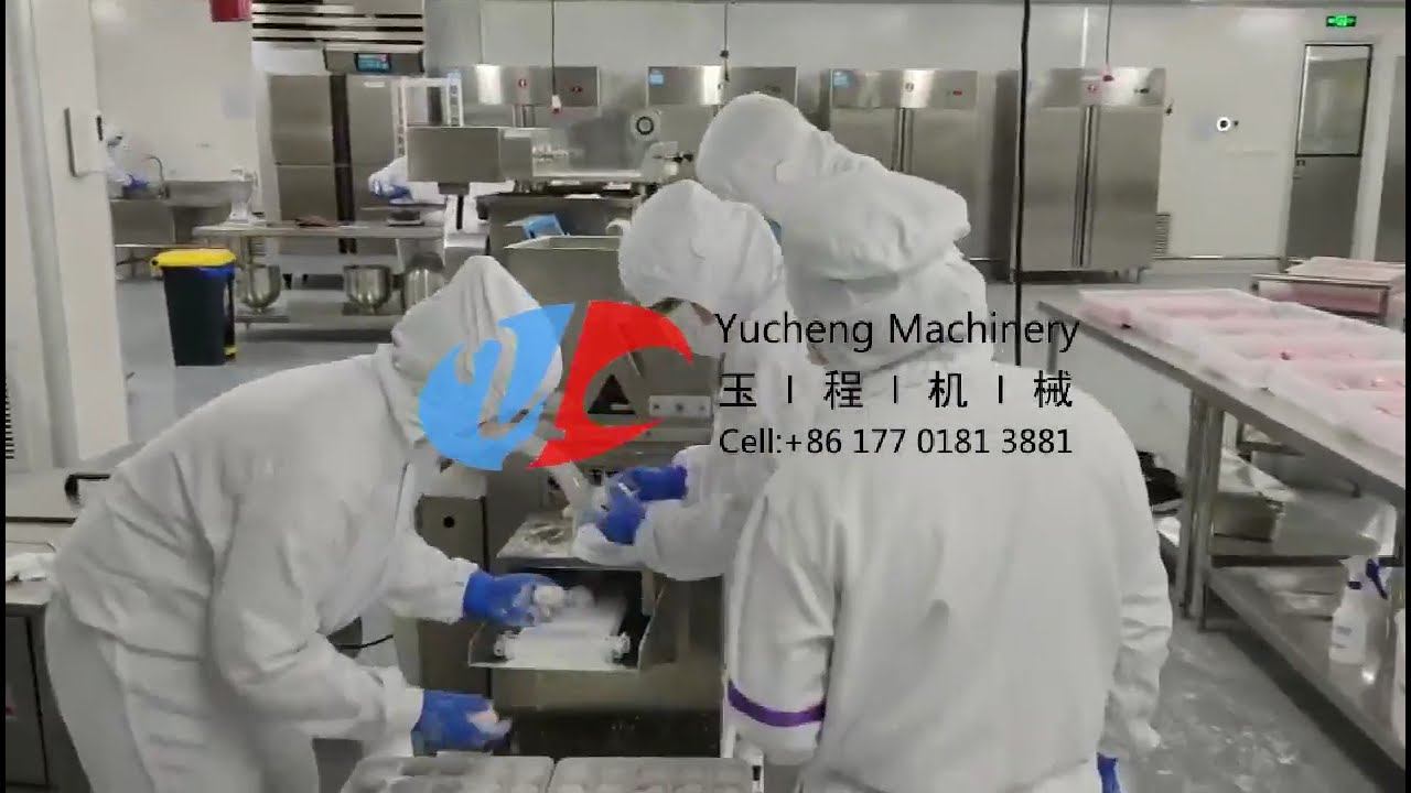 YC-400 factory use hand imitate flour coating mochi ice cream machine