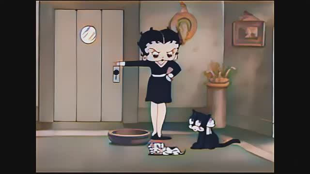 Мультфильмы мультики  Betty Boop - Taking The Blame 1935 Раскрашенный HD, Лайк подписка !