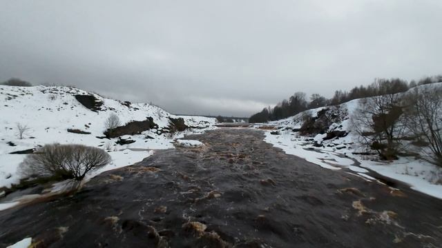 Водопад в Саблино