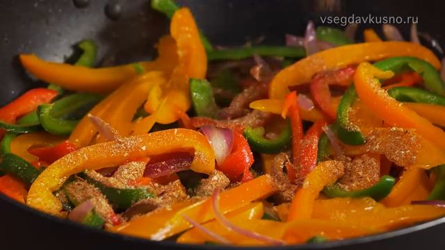 Фахитас с курицей пошаговый рецепт