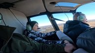 полет с сыном на вертолёте Робинсон