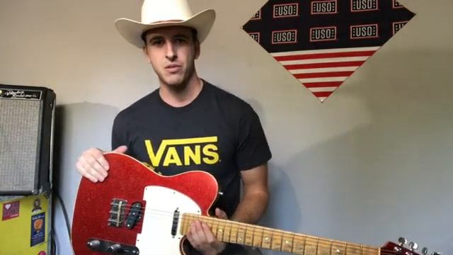 Great honky tonk solo with tabs by Mike Tele Tuck