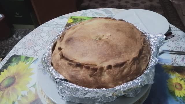 Пирог с Мясом! Рецепт Старинного  Пирога Курник