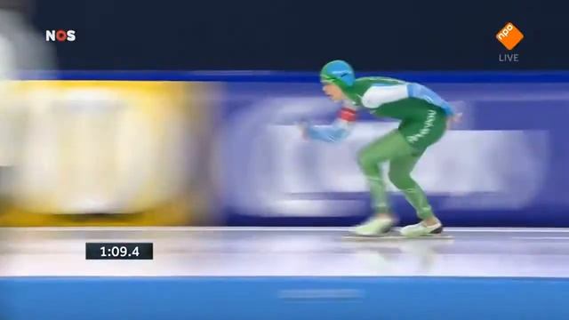 Jorien ter Mors 1500m - 1:54.93. NK Afstanden 2018