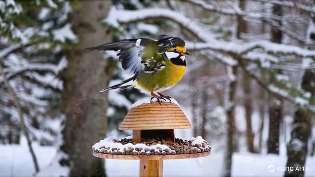 EnigmaBird — Birds in Winter