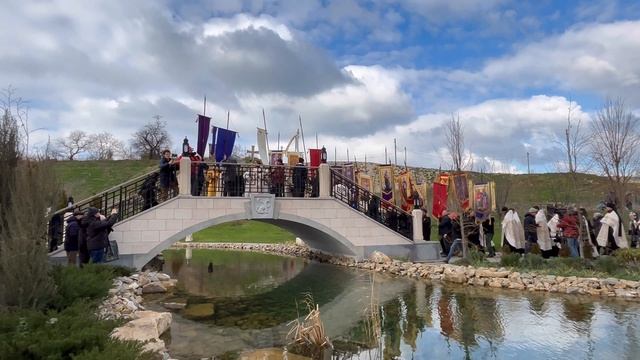 Крещение Господне в Новом Херсонесе. Владимирский собор. Река Героон.