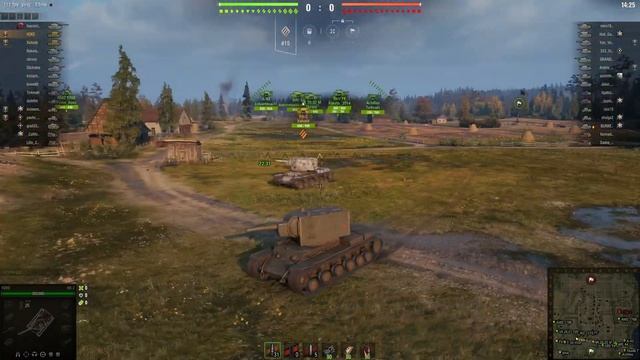 WoT - Возвращение кибер котлеты и Со. Прикольный старт.