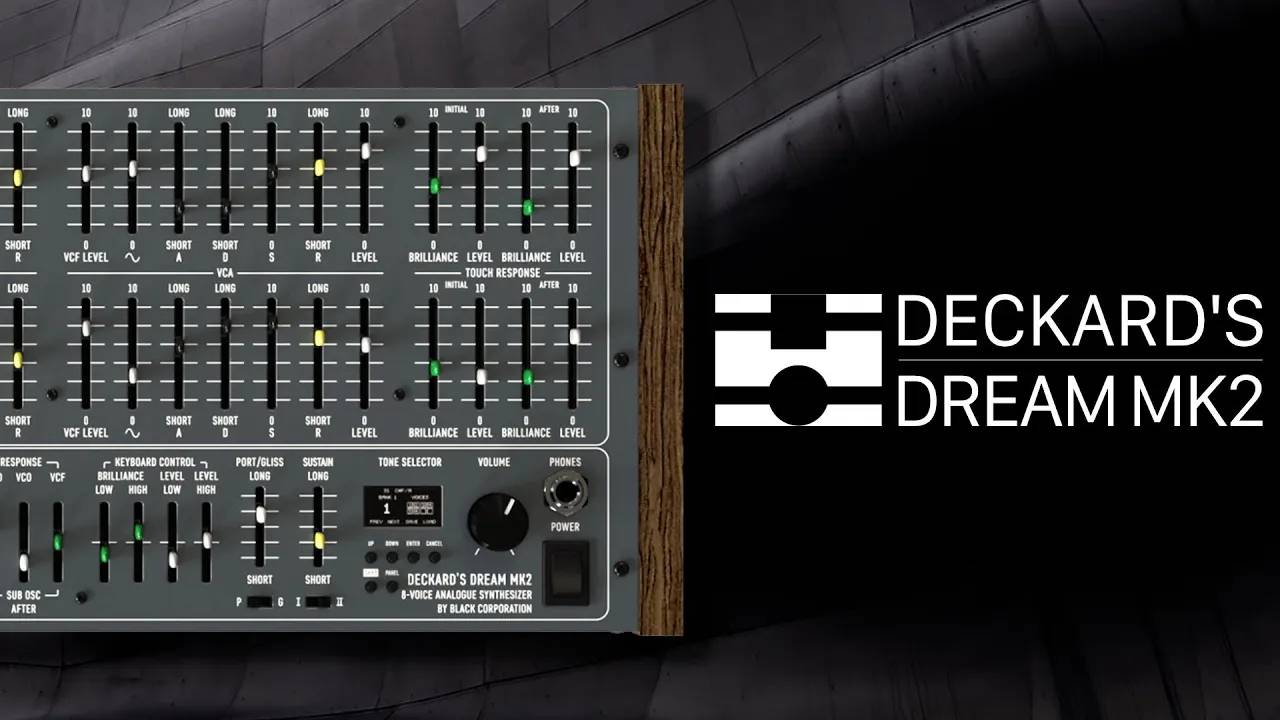 Black Corporation Deckard's Dream MK2: Sound Demo (No Talking)