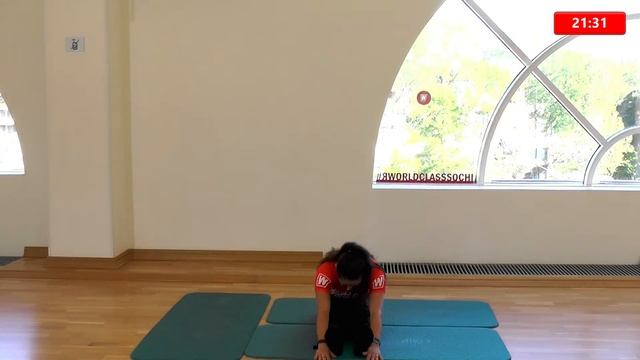 TOTAL STRETCH  с  Анастасией Филипьевой | 18  мая  2023 | Онлайн-тренировки World Class