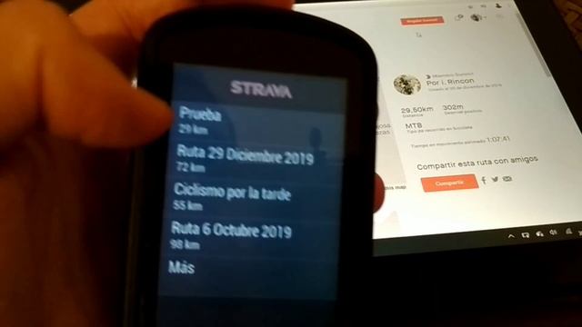 RUTAS de STRAVA a GARMIN // SIN CABLES SOLO CON el SMARTPHONE