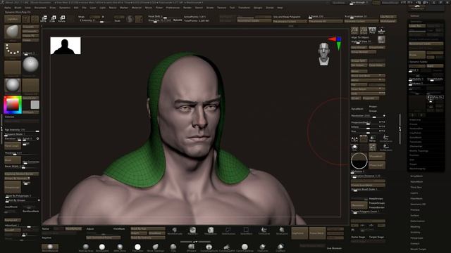 Zbrush Tutorial - Easy Create Chainmail