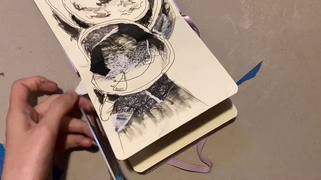 Я делаю маленький коллаж | tiny collage i made | speed art