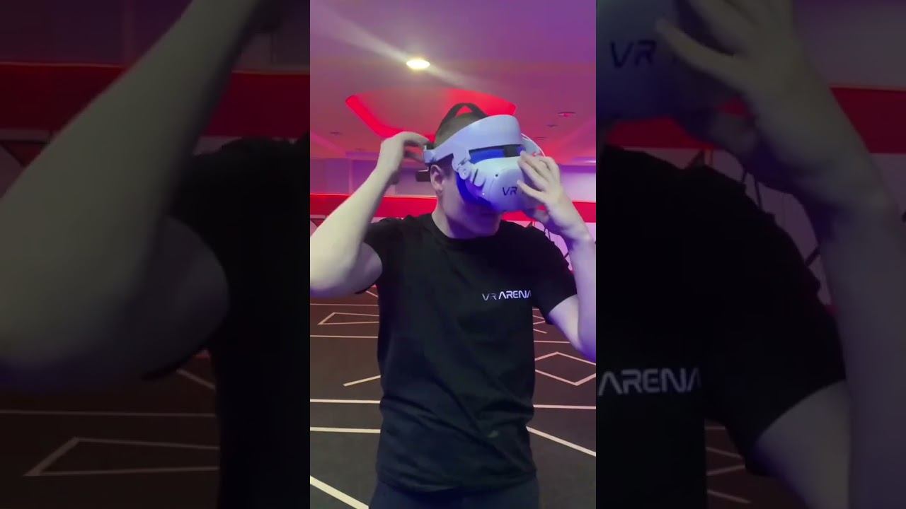 Время игры на VR Arena пролетает как одно мгновение!