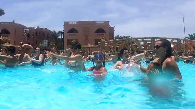 Albatros Aqua Park Hurghada 2017 AquaGym