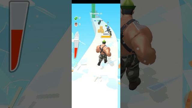 RAGE CONTROL RUN CHALLENGE 😎 with Muscle Rush Part #5 #short #shorts #shortvideo
