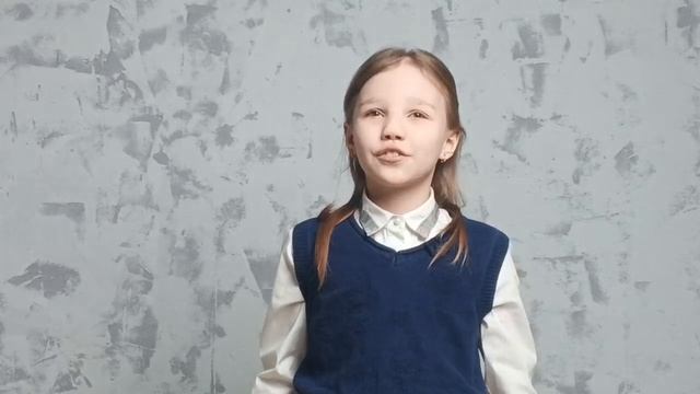 Ксения Савина 9 лет. Видеовизитка