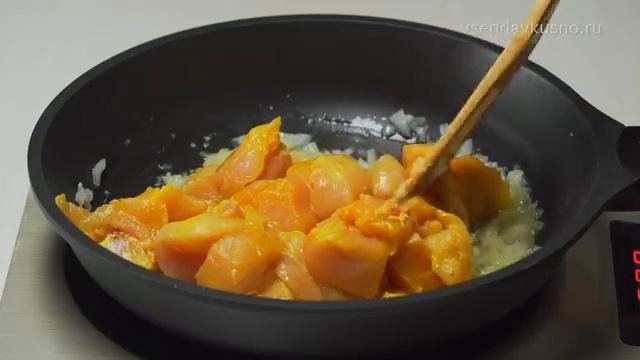 Курица в кокосовом молоке пошаговый рецепт