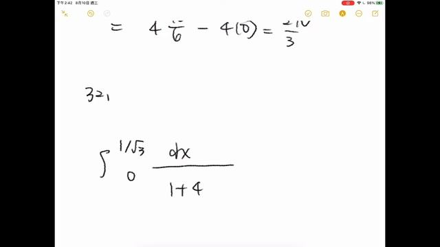 Evaluating Integrals Evaluate 31. 1/2∫0 4/√(1 - x^2) dx 32.  1/√ 3∫0 dx/(1 + 4x^2)