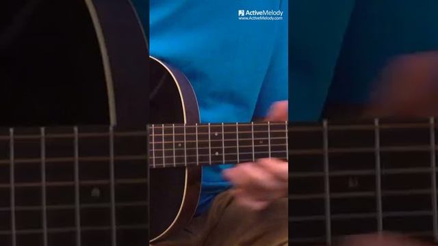 Hearing the intervals. Solo using just 1 string! Full lesson at ActiveMelody - #guitarlesson