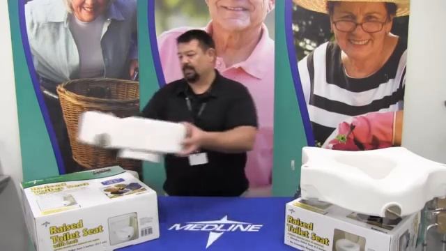 Medline Elevated Toilet Seats Demonstration Video