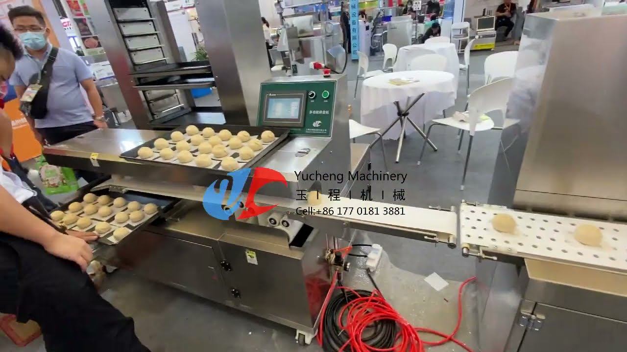 YC-868 Steamed Stuffed Bun Paw dimsum machine Paper Put pinch Siopao machine