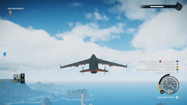 JUST CAUSE 4 EXPERIENCES DE DINGUES, CARGO PLANE STUNT ET FUN