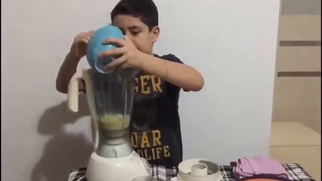 Банановый смузи от Ахмеда