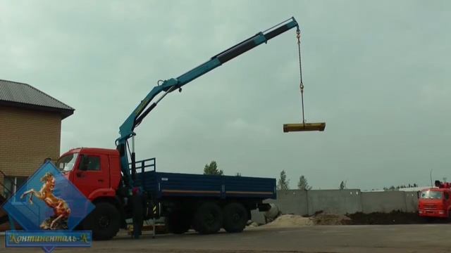 Бортовой Камаз-43118 с КМУ Inman IM95