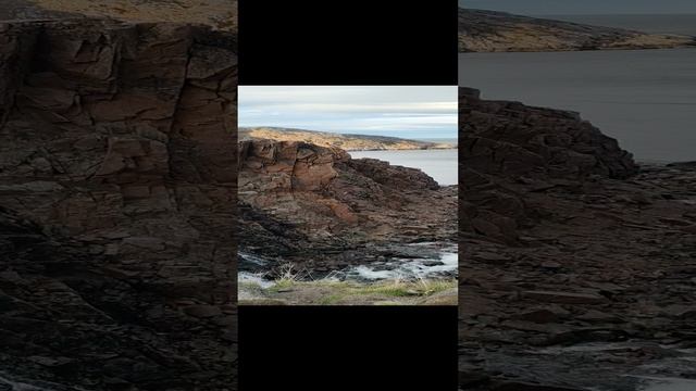 Териберка, водопад огонь