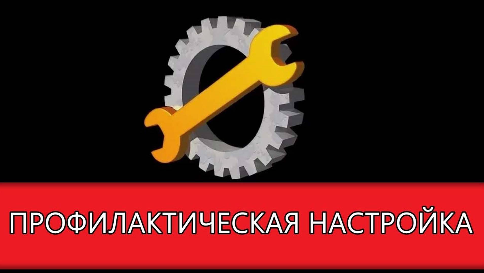 ПРОФИЛАКТИЧЕСКИЕ НАСТРОЙКИ