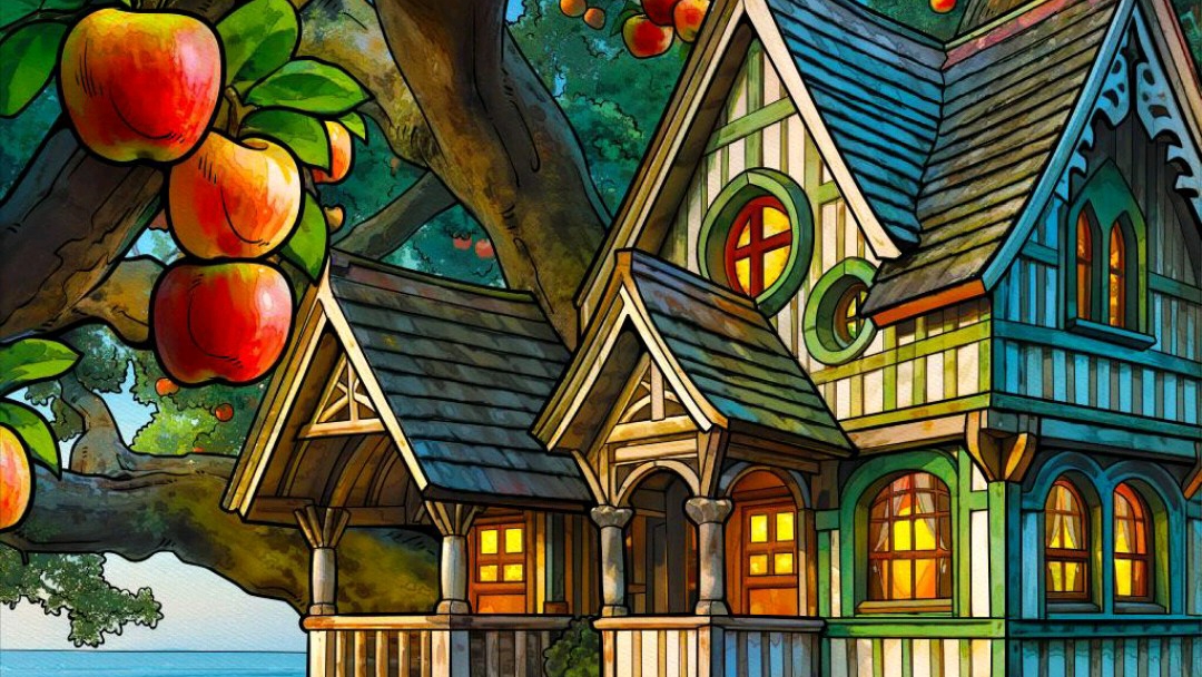 💃🌈 Танец красок 🏡 Дом на дереве 🧩 942 элемента  ⏳ за 35 мин