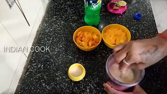 How to prepare Mango 🥭 Mint Mojito | Sprite Mojito | Indiancook |Bye bye Summer | Mango Mojito |