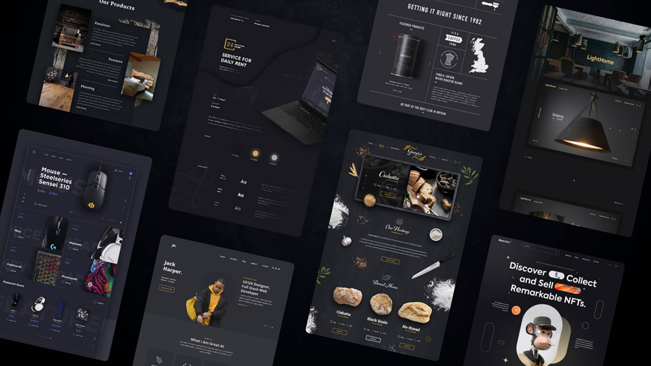 Создание сайта портфолио с крутой анимацией (HTML CSS JavaScript)