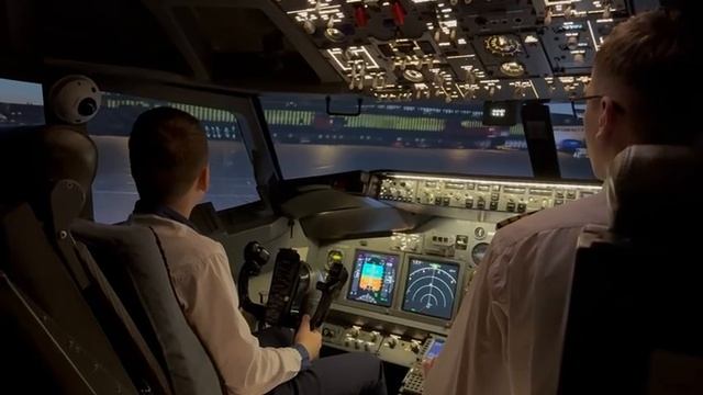 Полет на авиатренажоре в Краснодаре
