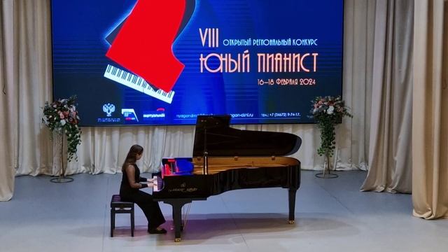 И.С.Бах Двухголосная инвенция ля минор