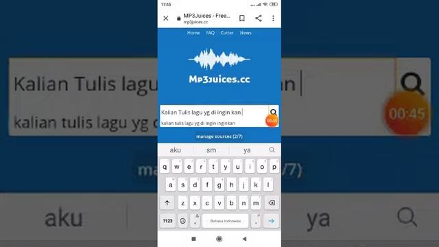 [Tutorial cara mendonwload lagu ] Mudah Baget !!!💕