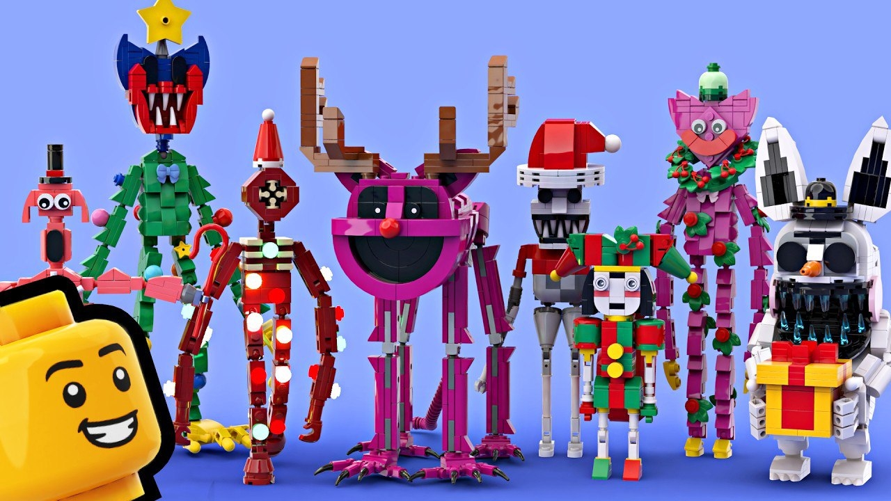 ВСЕ НОВОГОДНИЕ ФИГУРКИ ИЗ ЛЕГО