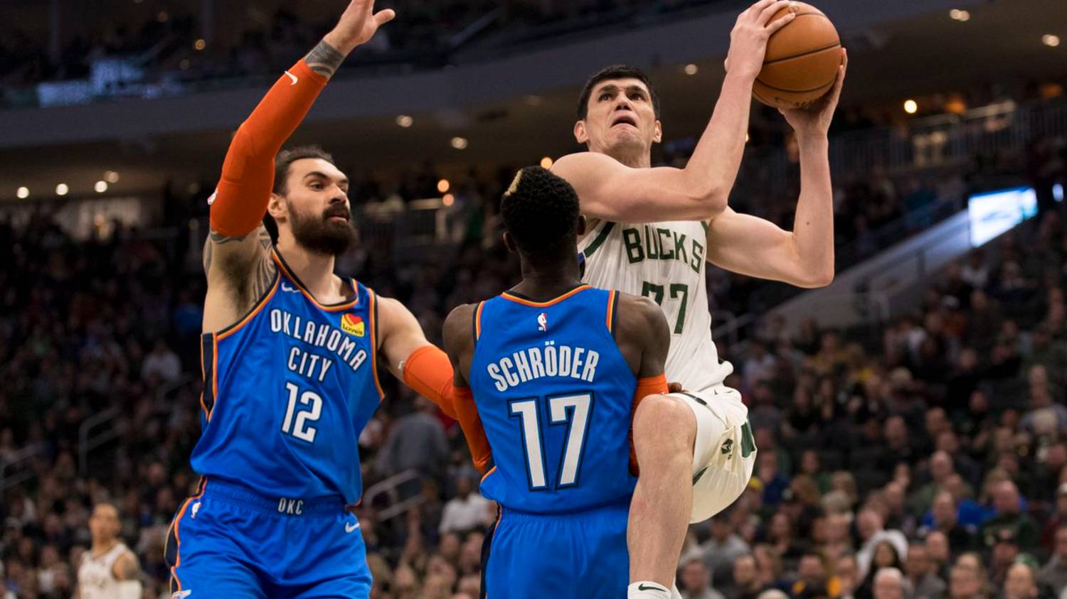 Milwaukee Bucks at Oklahoma City Thunder 17.12.2024 Милуоки Бакс — Оклахома Сити Тандер