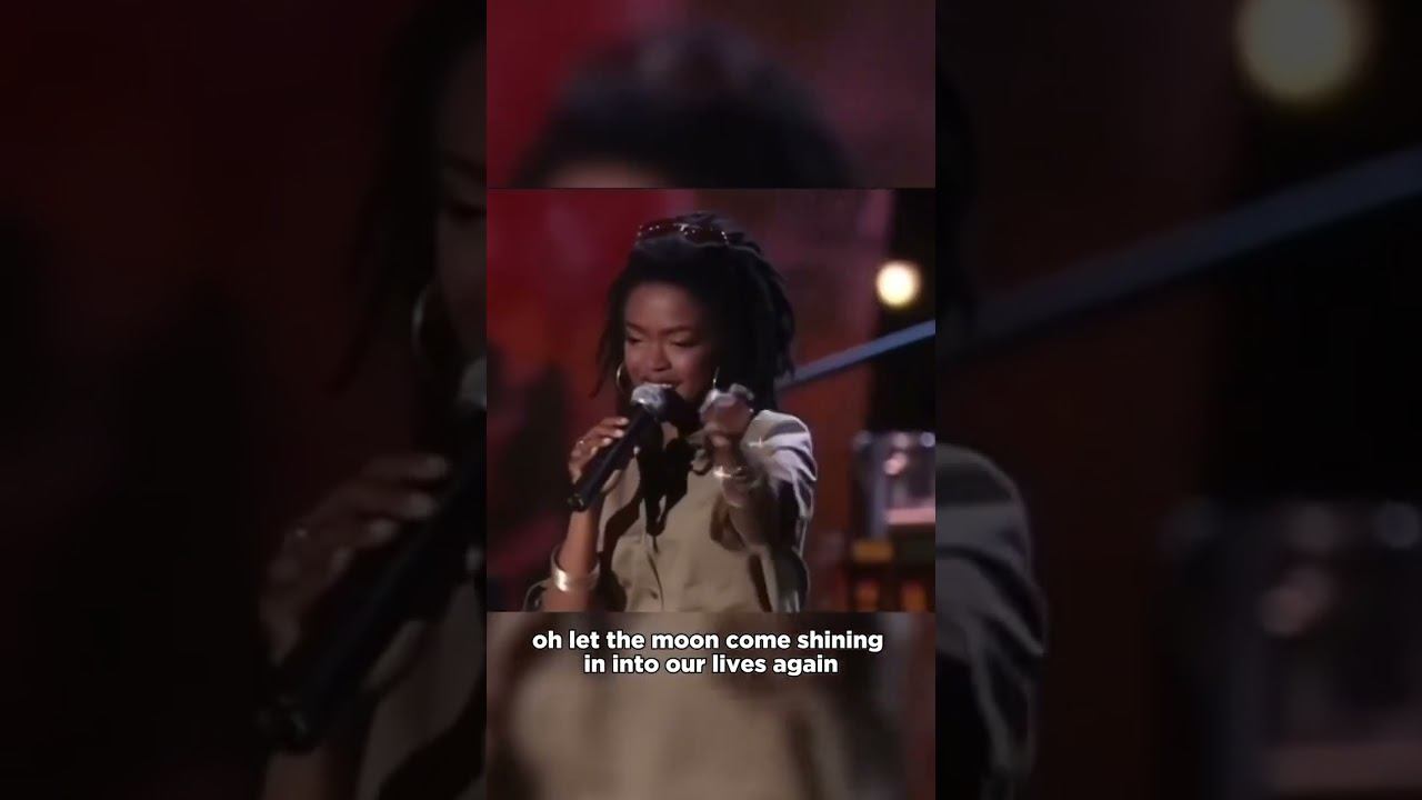 Lauryn Hill sings Bob Marley