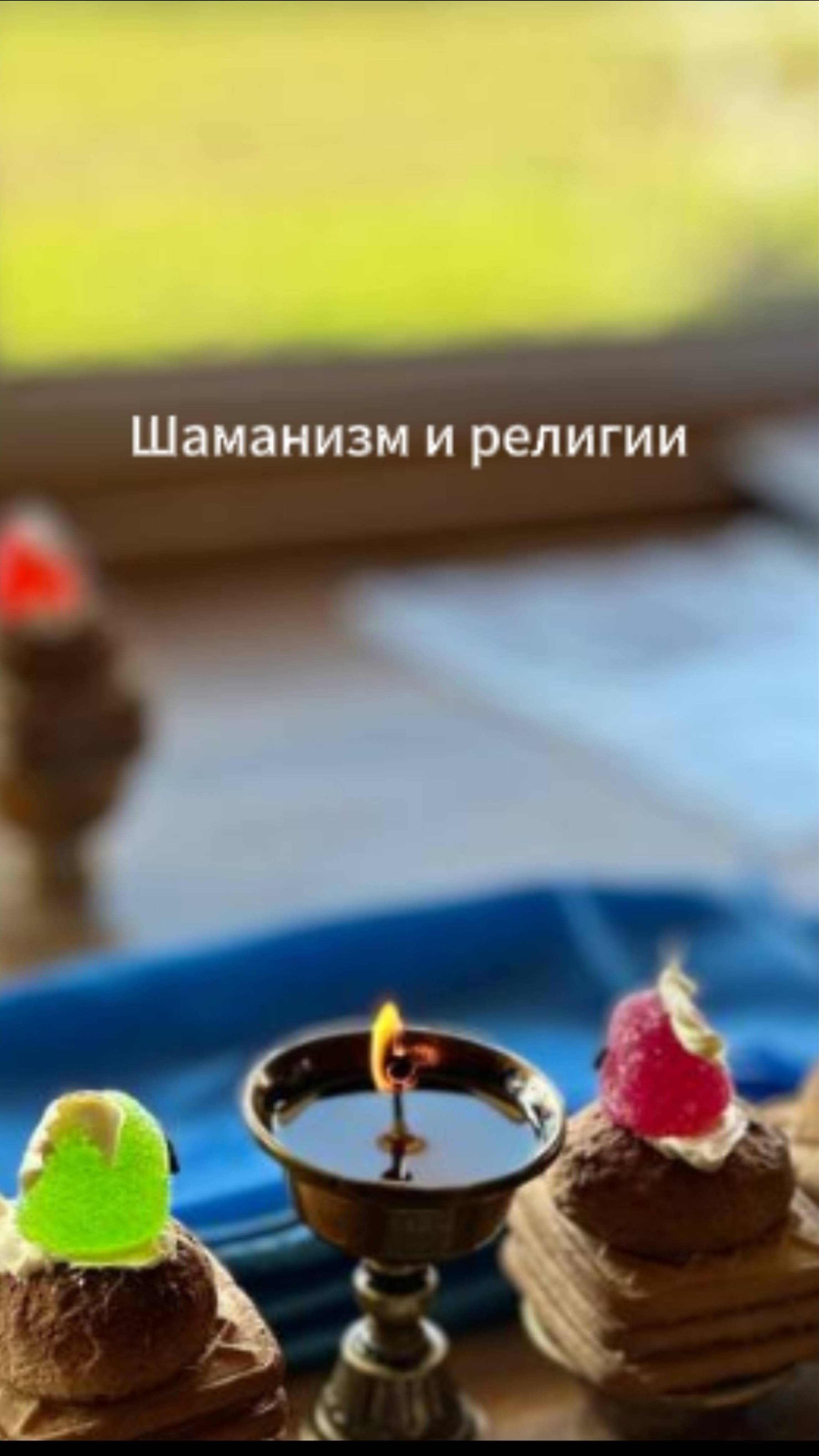 Взаимодействие шаманизма с религиями.