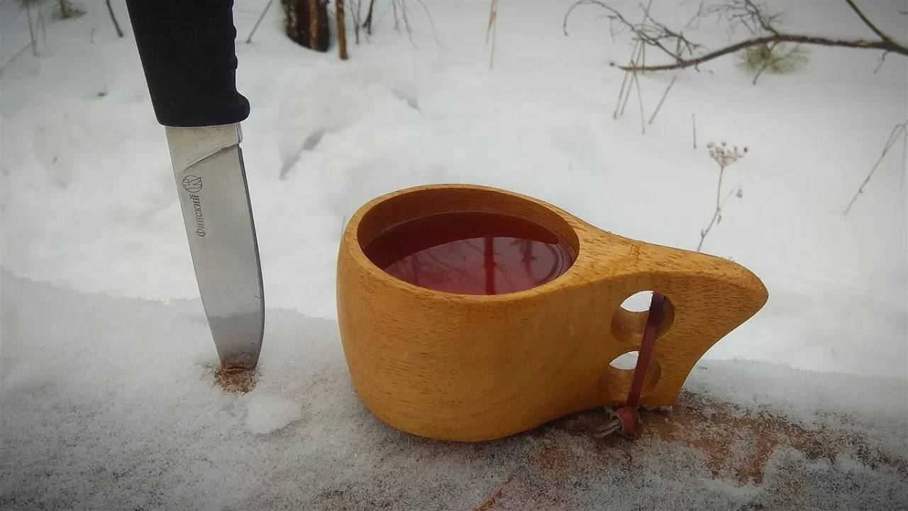 Поход выходного дня в снегопад. Шашлычок в лесу.