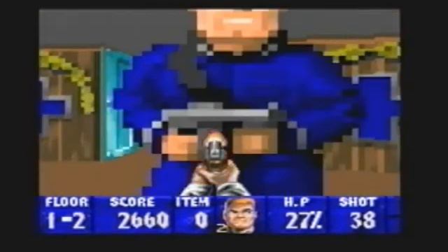 Wolfenstein 3D (SNES) - Mission 1 - 1m40 (MC)