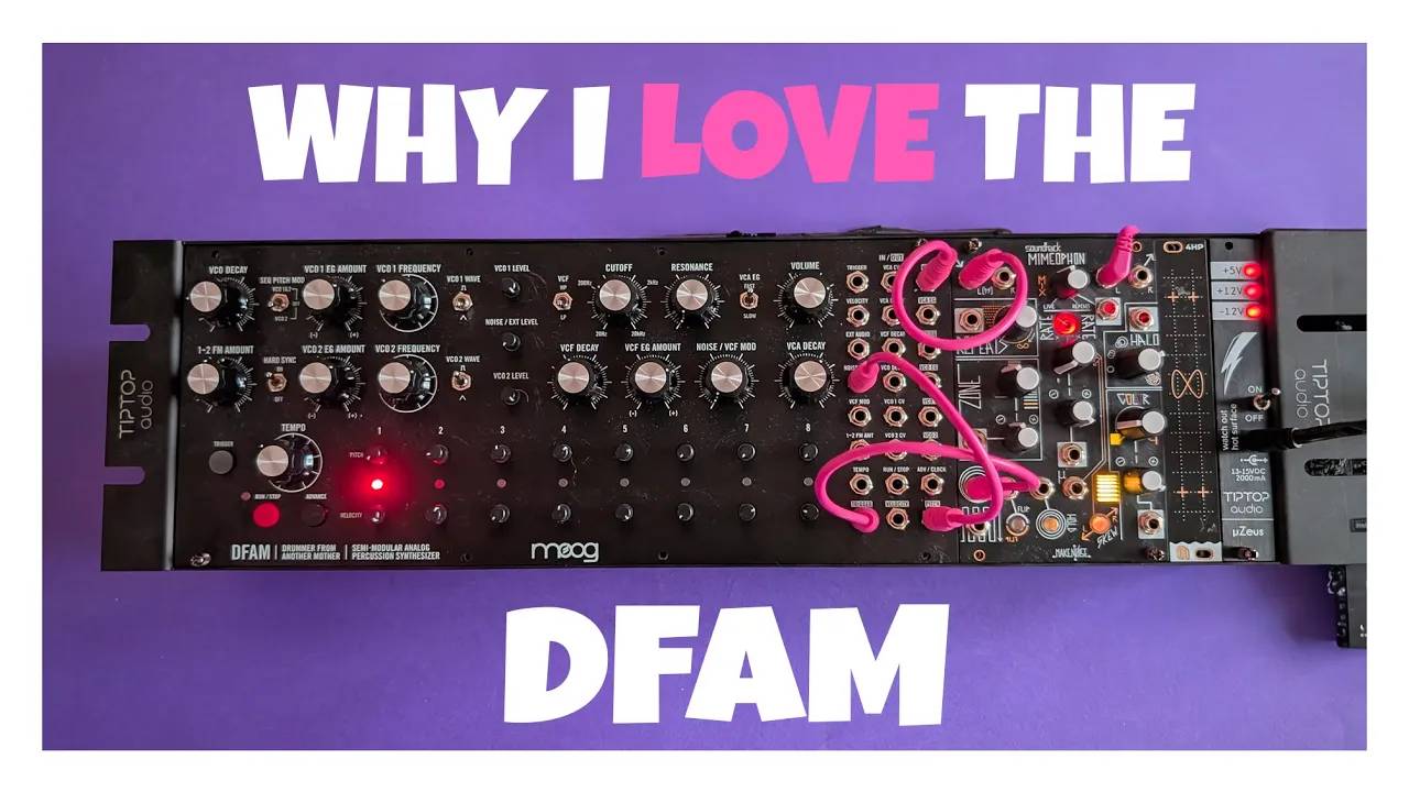 Moog DFAM: Why Love it as Eurorack Kick Drum