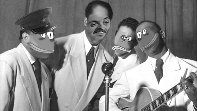 The Ink Spots - I Don't Want To Set The World On Fire (Forsen AI cover feat. Okayeg, Udisen, BigNub)